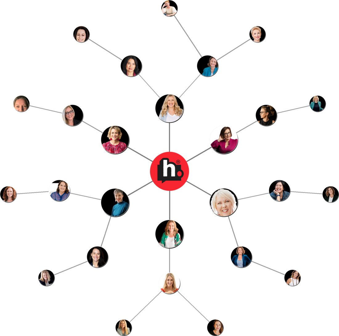 The Growth Network community — members connected in a network